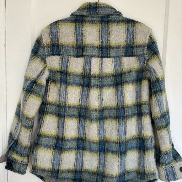 Rails Blue/yellow/white plaid jacket - Picture 5 of 13